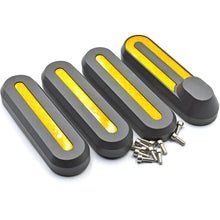 Set Of Side Wheel Covers For Xiaomi M365. Black Or White